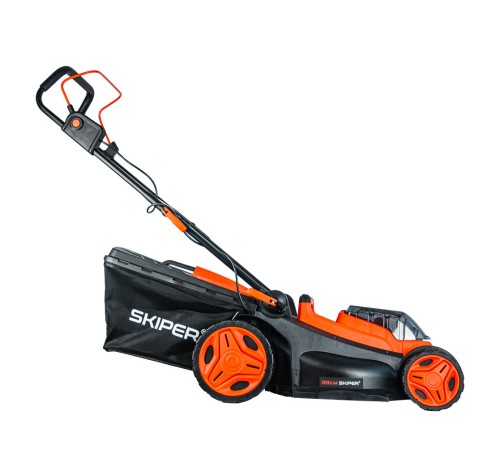 Газонокосилка аккумуляторная Skiper KW380 (2хАКБ и ЗУ)