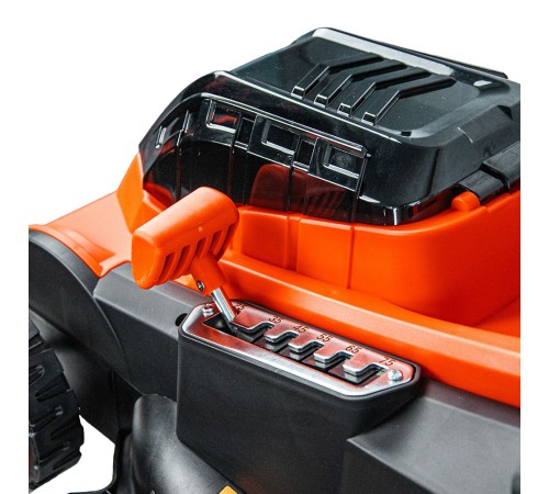 Газонокосилка аккумуляторная Skiper KW380 (2хАКБ и ЗУ)