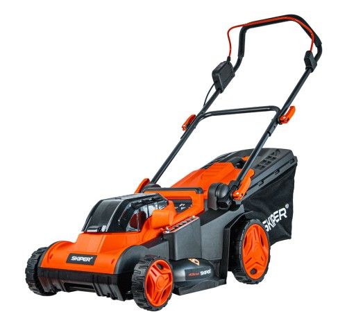 Газонокосилка аккумуляторная Skiper KW430 (2хАКБ и ЗУ)