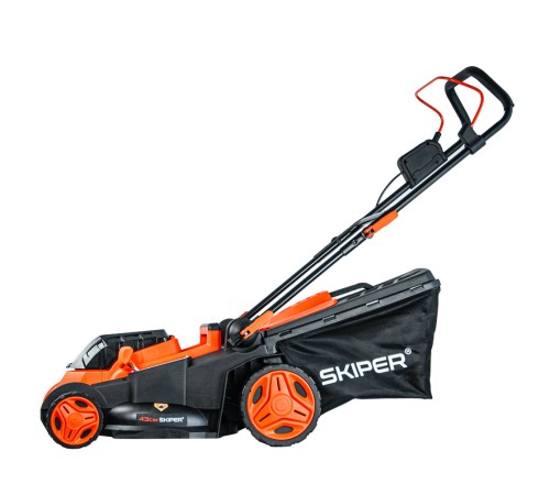 Газонокосилка аккумуляторная Skiper KW430 (2хАКБ и ЗУ)