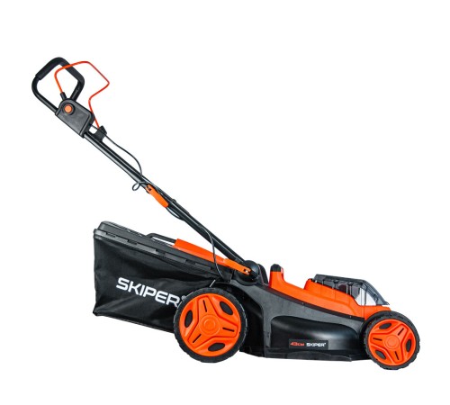 Газонокосилка аккумуляторная Skiper KW430 (2хАКБ и ЗУ)