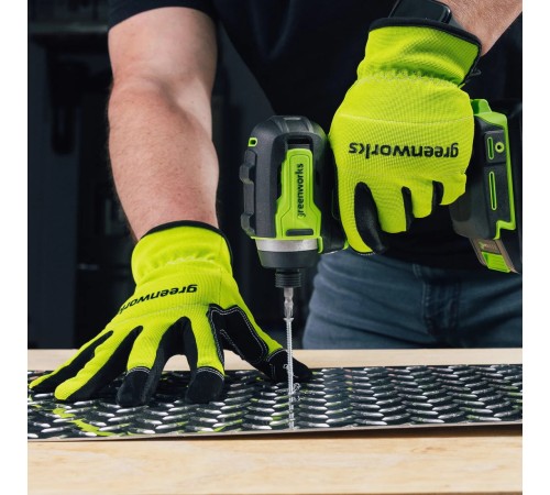 Винтоверт ударный аккумуляторный  Greenworks 24V ID3170 (2хАКБ 2Ач и ЗУ)