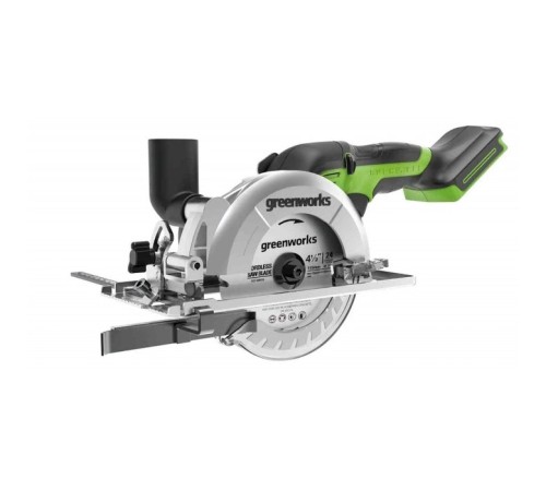 Циркулярная пила аккумуляторная Greenworks 24V G24MCS (1хАКБ 2Ач и ЗУ)