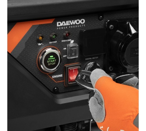 Генератор инверторный бензиновый Daewoo Power GDA 8000Ei