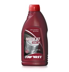 Масло полусинтетическое FAVORIT 4-T SAE 10W-30 API SL