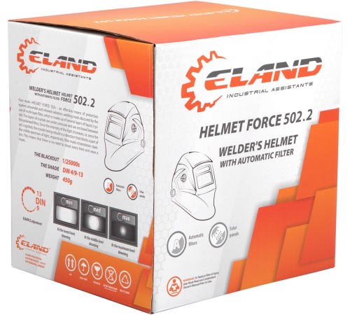 Сварочная маска ELAND 502.2 RED