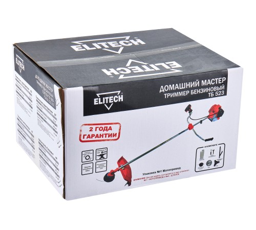Триммер бензиновый ELITECH ТБ 523
