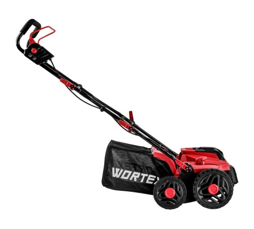 Аэратор-скарификатор аккумуляторный Wortex CAE 3736 ALL1 XLT SET (2хАКБ и ЗУ)