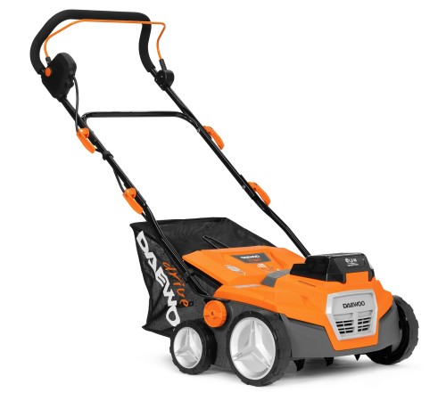 Аэратор-скарификатор аккумуляторный Daewoo Power DSC 3842Li SET (2хАКБ и ЗУ)