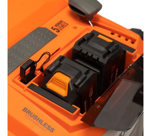 Аэратор-скарификатор аккумуляторный Daewoo Power DSC 3842Li SET (2хАКБ и ЗУ)