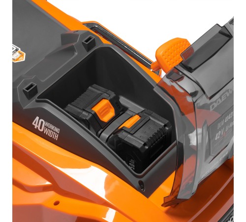 Газонокосилка аккумуляторная Daewoo Power DLM 4142Li SET (2хАКБ и ЗУ)