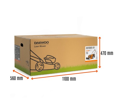 Газонокосилка аккумуляторная Daewoo Power DLM 5042Li-SV (Без АКБ и ЗУ)