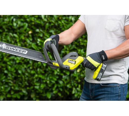 Кусторез аккумуляторный Ryobi RY18HT55A-120 система ONE + (АКБ и ЗУ)