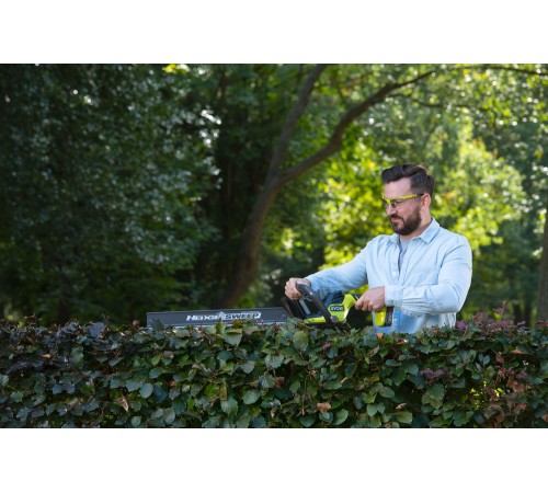 Кусторез аккумуляторный Ryobi RY18HT55A-120 система ONE + (АКБ и ЗУ)