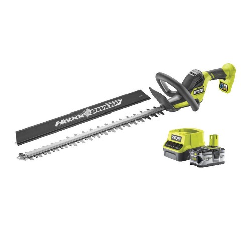 Кусторез аккумуляторный Ryobi RY18HT55A-140 система ONE + (АКБ и ЗУ)