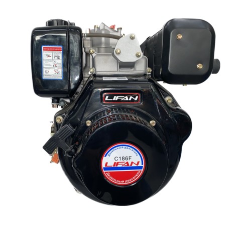 Двигатель дизельный Lifan C186F(вал 25мм шлицевой) 10лс