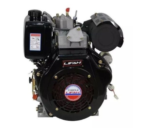 Двигатель дизельный Lifan C195FD-A (вал 25мм под шпонку) 15лс 6А