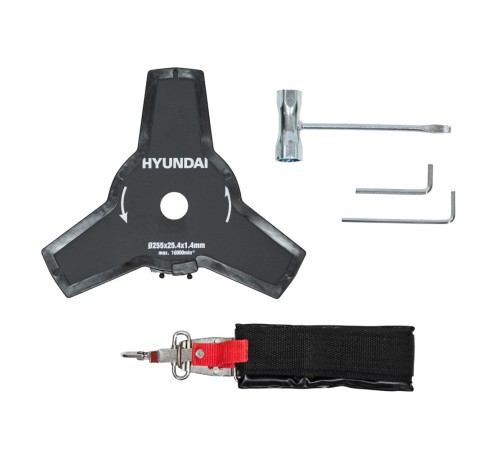 Триммер аккумуляторный  Hyundai T-820iON (Без АКБ и ЗУ)