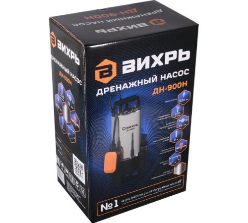 Дренажный насос Вихрь ДН-900H