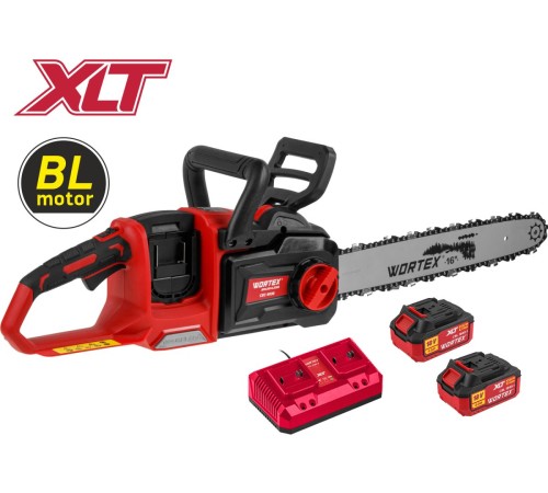 Пила аккумуляторная Wortex CEC 4036 XLT SET (2хАКБ и ЗУ)