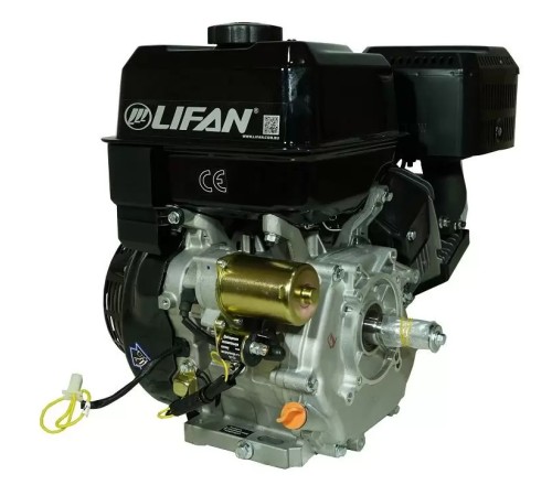 Двигатель бензиновый Lifan KP420E (вал 25 мм под шпонку) 17 л.с. 11А