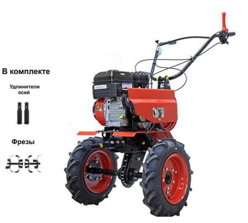 Мотоблок бензиновый ОКА МБ-1Д3М10А (Кадви 170F 7,0 л.с. переключение на руле)