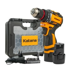 Дрель-шуруповерт аккумуляторная KATANA CD2600 в кейсе (2хАКБ и ЗУ)