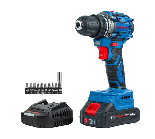 Дрель-шуруповерт аккумуляторная KATANA CD3001 (АКБ и ЗУ)