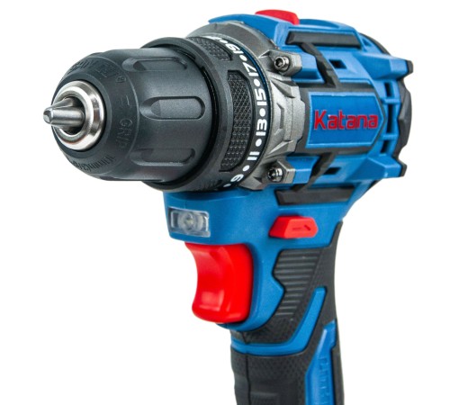 Дрель-шуруповерт аккумуляторная KATANA CD3501 в кейсе (2хАКБ и ЗУ)