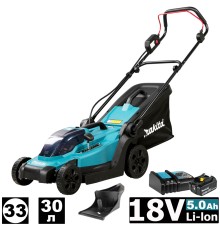 Газонокосилка аккумуляторная Makita DLM330RT (АКБ и ЗУ)