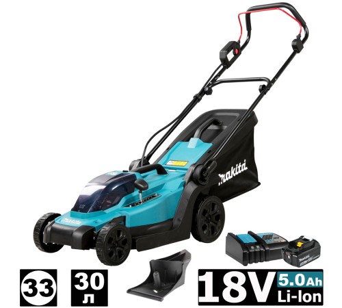 Газонокосилка аккумуляторная Makita DLM330RT (АКБ и ЗУ)