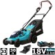 Газонокосилка аккумуляторная Makita DLM330RT (АКБ и ЗУ)