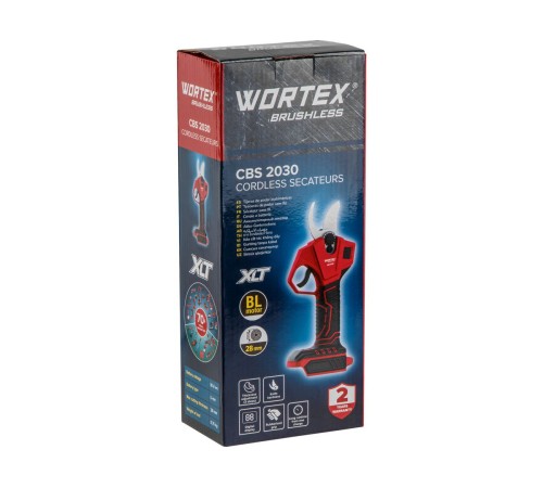 Секатор аккумуляторный Wortex CBS 2030 ALL1 XLT SOLO (Без АКБ и ЗУ)