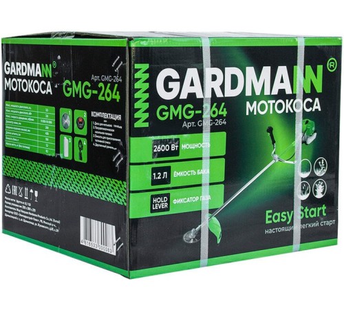 Триммер бензиновый GARDMANN GMG-264