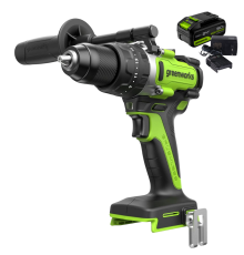 Дрель-шуруповерт ударная аккумуляторная Greenworks 24V GD24DD140 (1хАКБ 5Ач и ЗУ)