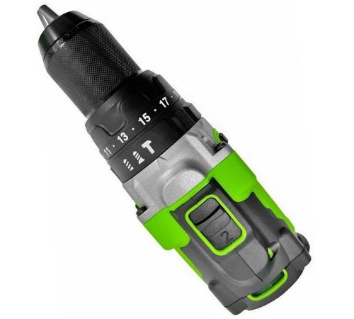 Дрель-шуруповерт ударная аккумуляторная Greenworks 24V GD24DD140 (1хАКБ 5Ач и ЗУ)