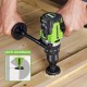 Дрель-шуруповерт ударная аккумуляторная Greenworks 24V GD24DD140 (1хАКБ 5Ач и ЗУ)