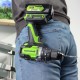 Дрель-шуруповерт ударная аккумуляторная Greenworks 24V GD24DD140 (1хАКБ 5Ач и ЗУ)