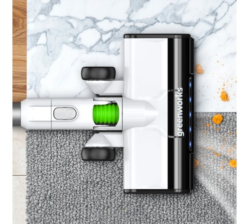 Пылесос вертикальный аккмуляторный Greenworks 24V SV24360 (1хАКБ и ЗУ)