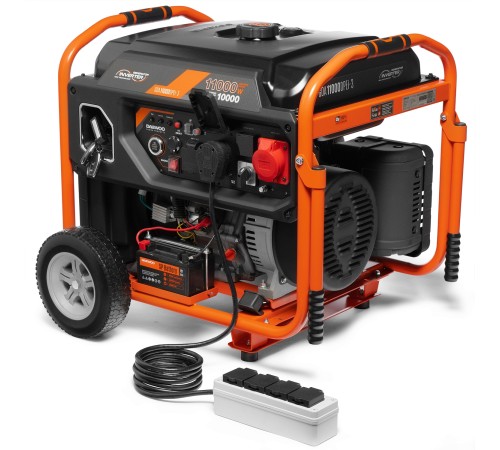 Генератор инверторный бензиновый  Daewoo Power GDA 11000DPEi-3