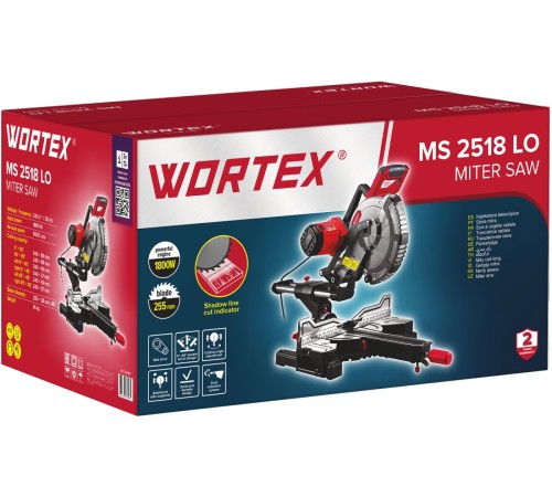 Торцовочная пила  Wortex MS 2518 LO