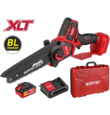 Пила аккумуляторная Wortex CEC 2018 в чем. ALL1 XLT SET (АКБ и ЗУ)
