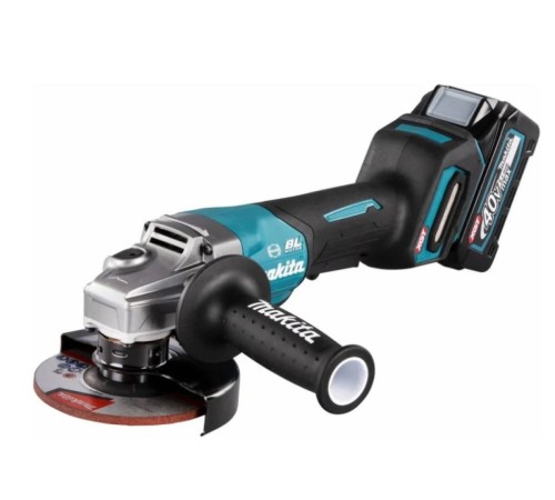 Угловая шлифмашина Makita XGT GA005GU201 в чем. (2хАКБ и ЗУ)