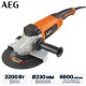 Угловая шлифмашина  AEG Powertools WS 22-230 DMS