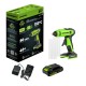 Пистолет клеевой аккумуляторный Greenworks 24V G24GLG (1хАКБ 2Ач и ЗУ)