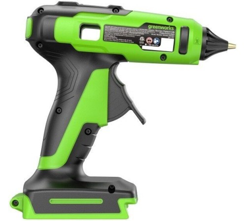 Пистолет клеевой аккумуляторный  Greenworks 24V G24GLG (Без АКБ и ЗУ)