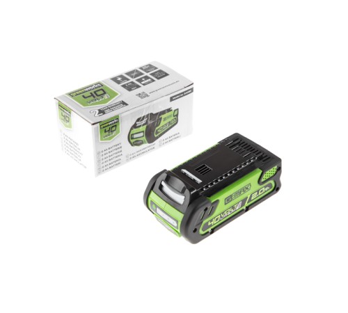 Триммер аккумуляторный  Greenworks 40V G40LT (1хАКБ 4 Ач и ЗУ)