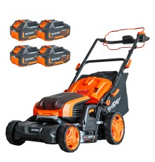 Газонокосилка аккумуляторная Skiper SW480 (4хАКБ и ЗУ)