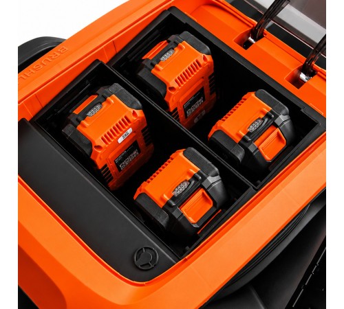 Газонокосилка аккумуляторная Skiper SW480 (4хАКБ и ЗУ)