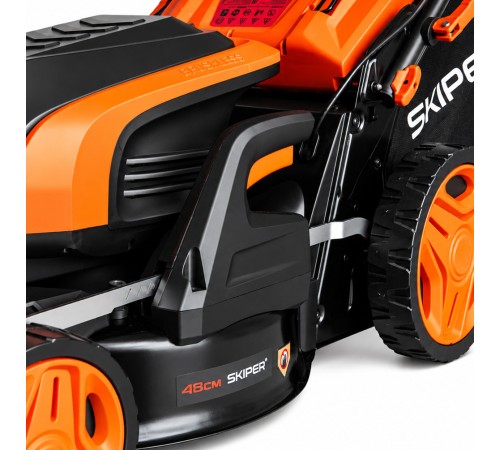 Газонокосилка аккумуляторная Skiper SW480 (4хАКБ и ЗУ)